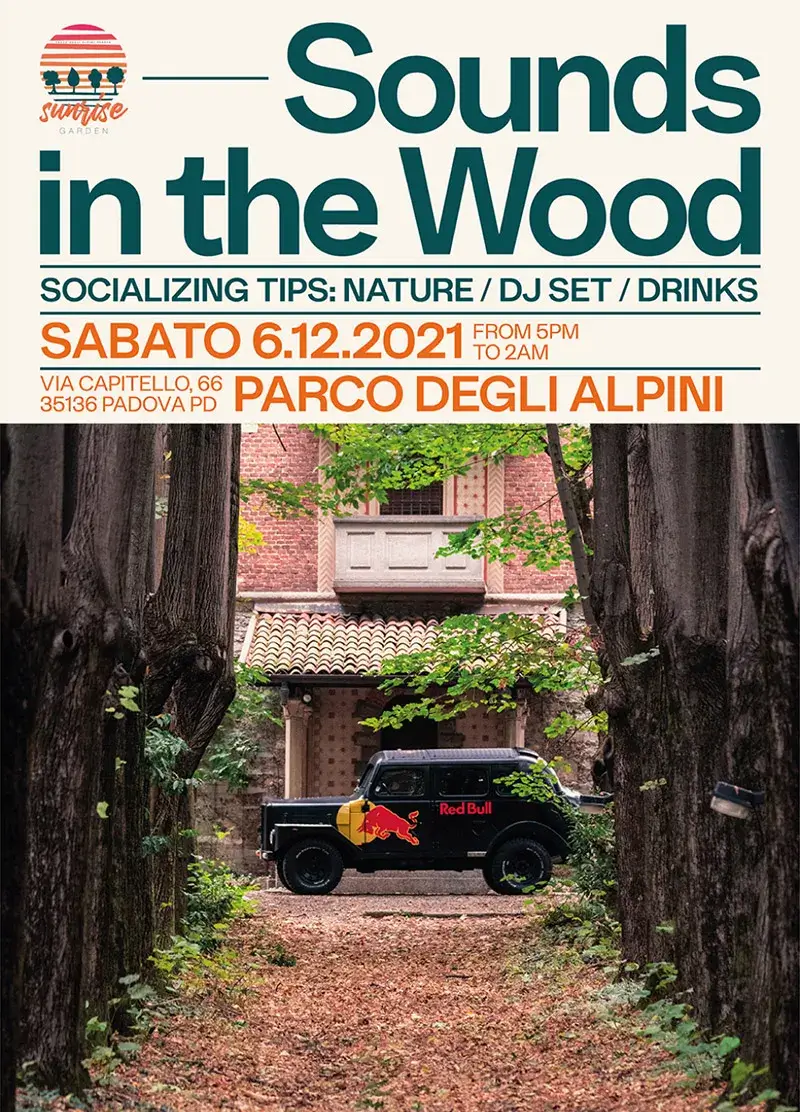 Sound in the Wood event design